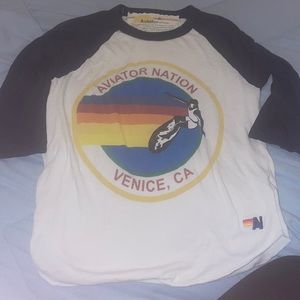 Aviator nation raglan size 8